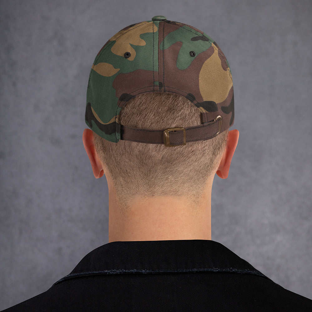 Hack the planet Dad hat (Dark variant)