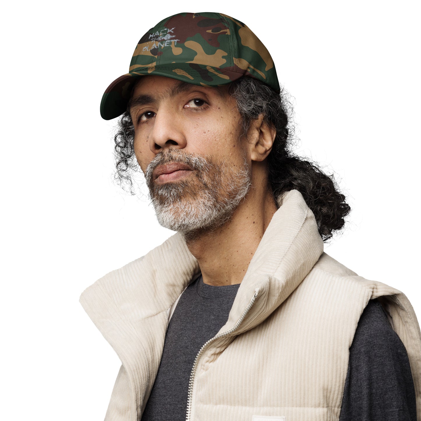 Hack the planet Dad hat (Dark variant)