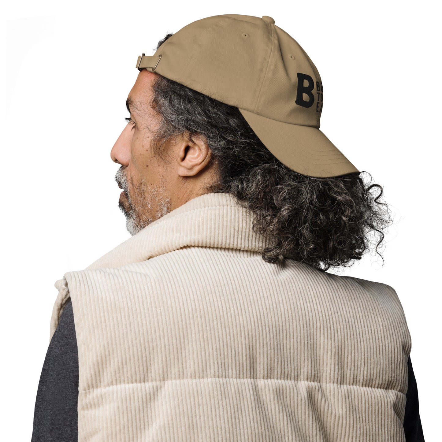 Born to explore Dad hat (Light Variant)
