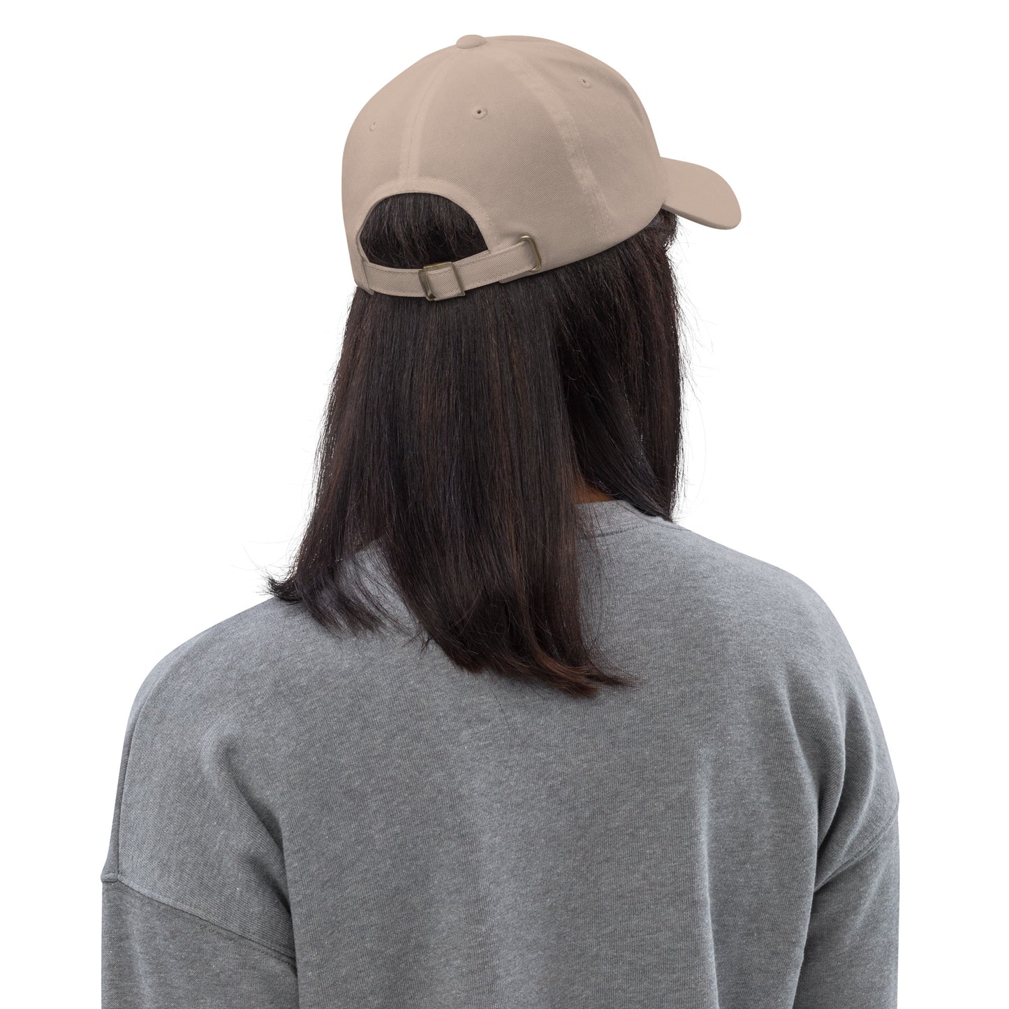 Travel far Travel wide Dad hat (Light Variant)