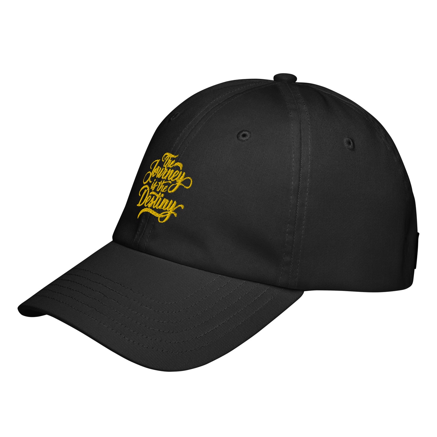 The Journey is the destiny Under Armour® dad hat (Dark variant)