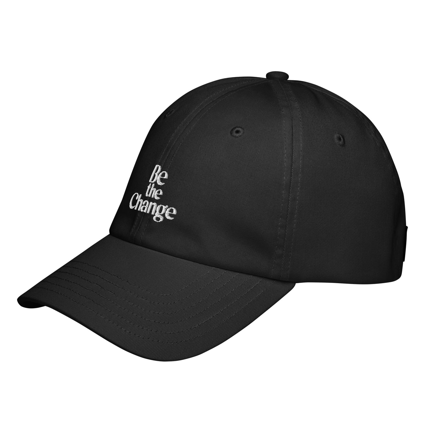 Be the change Under Armour® dad hat (Dark variant)