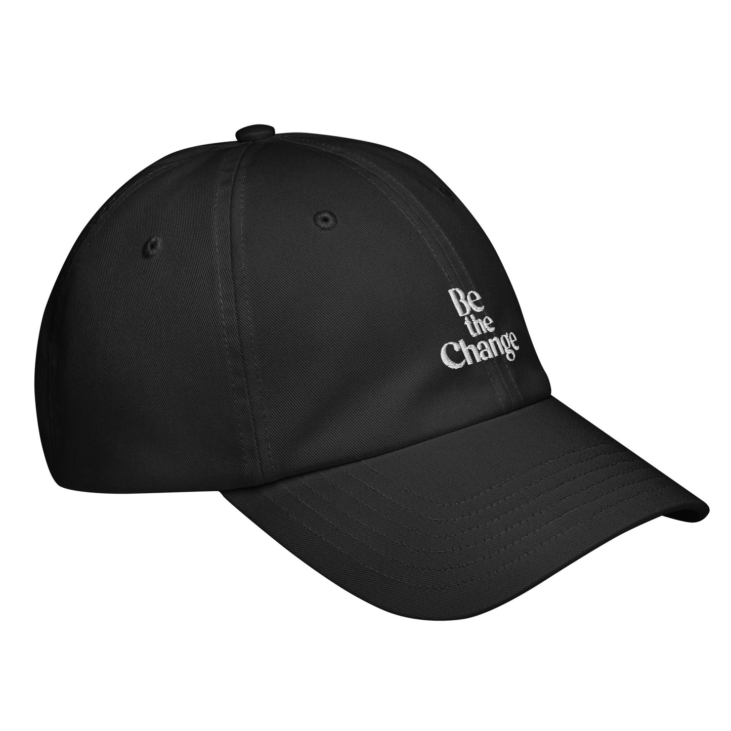 Be the change Under Armour® dad hat (Dark variant)