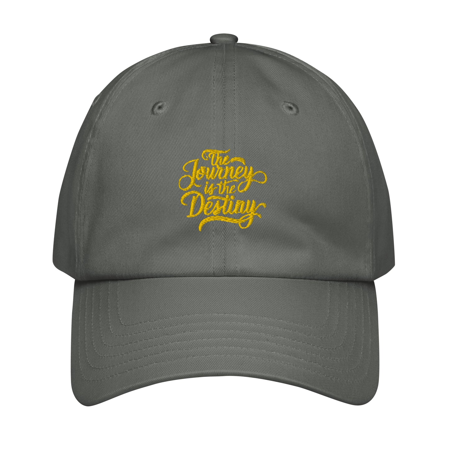 The Journey is the destiny Under Armour® dad hat (Dark variant)