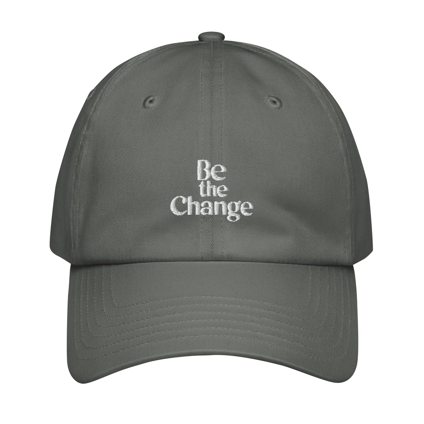 Be the change Under Armour® dad hat (Dark variant)