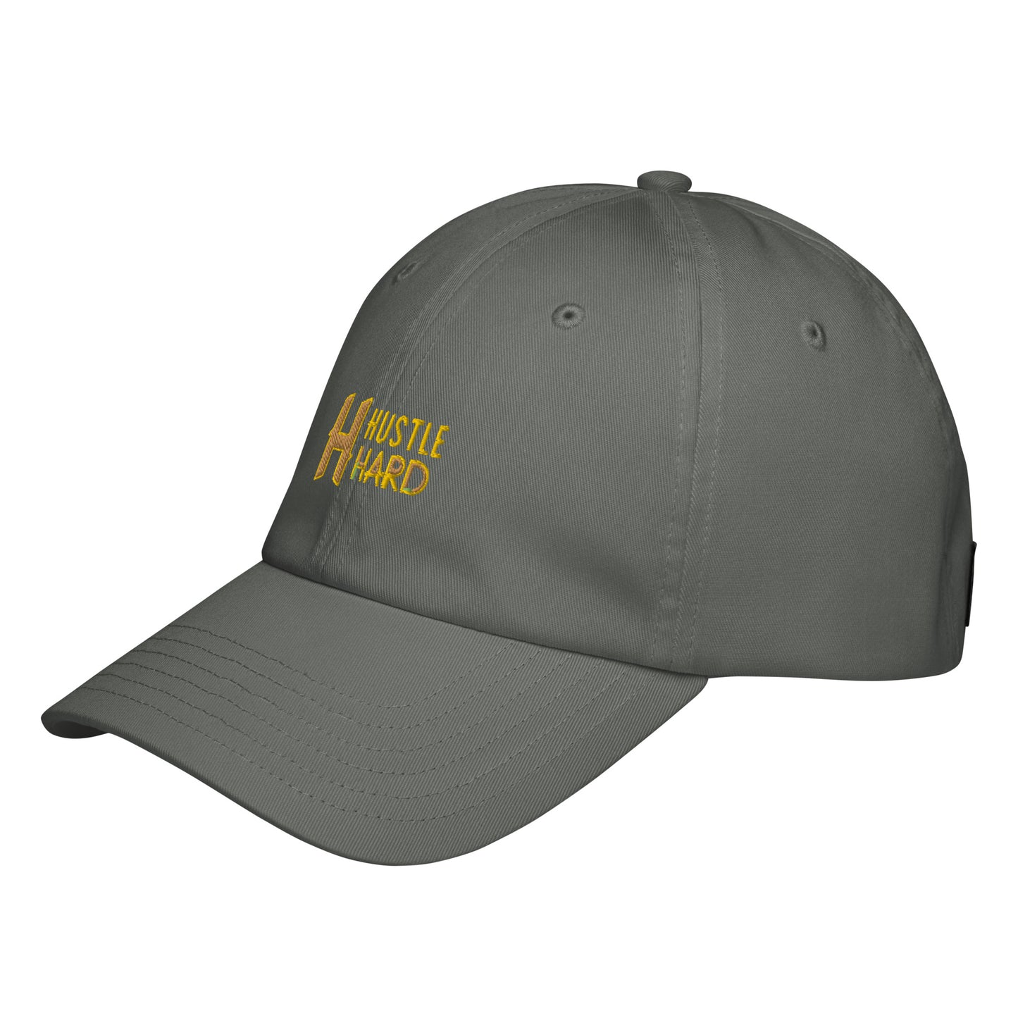 Hustle Hard Under Armour® dad hat (Dark Variant)