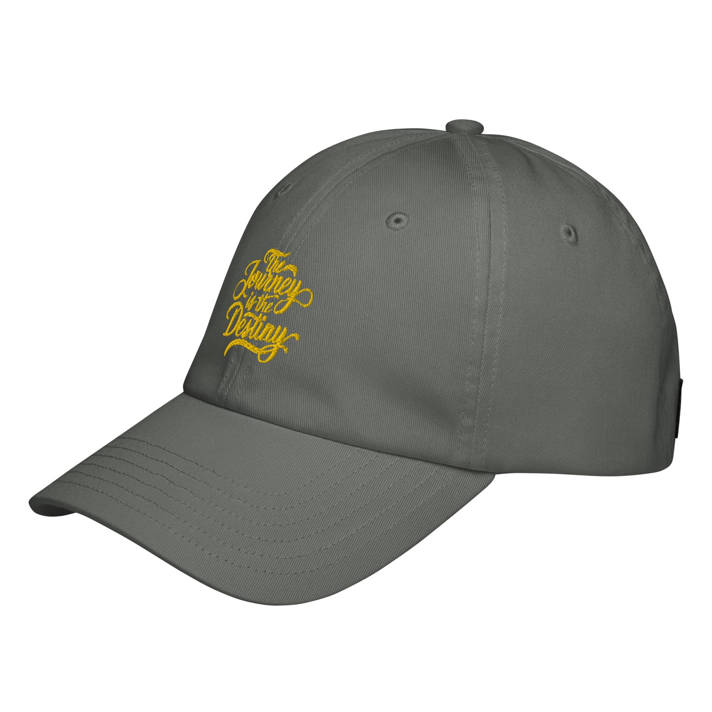 The Journey is the destiny Under Armour® dad hat (Dark variant)