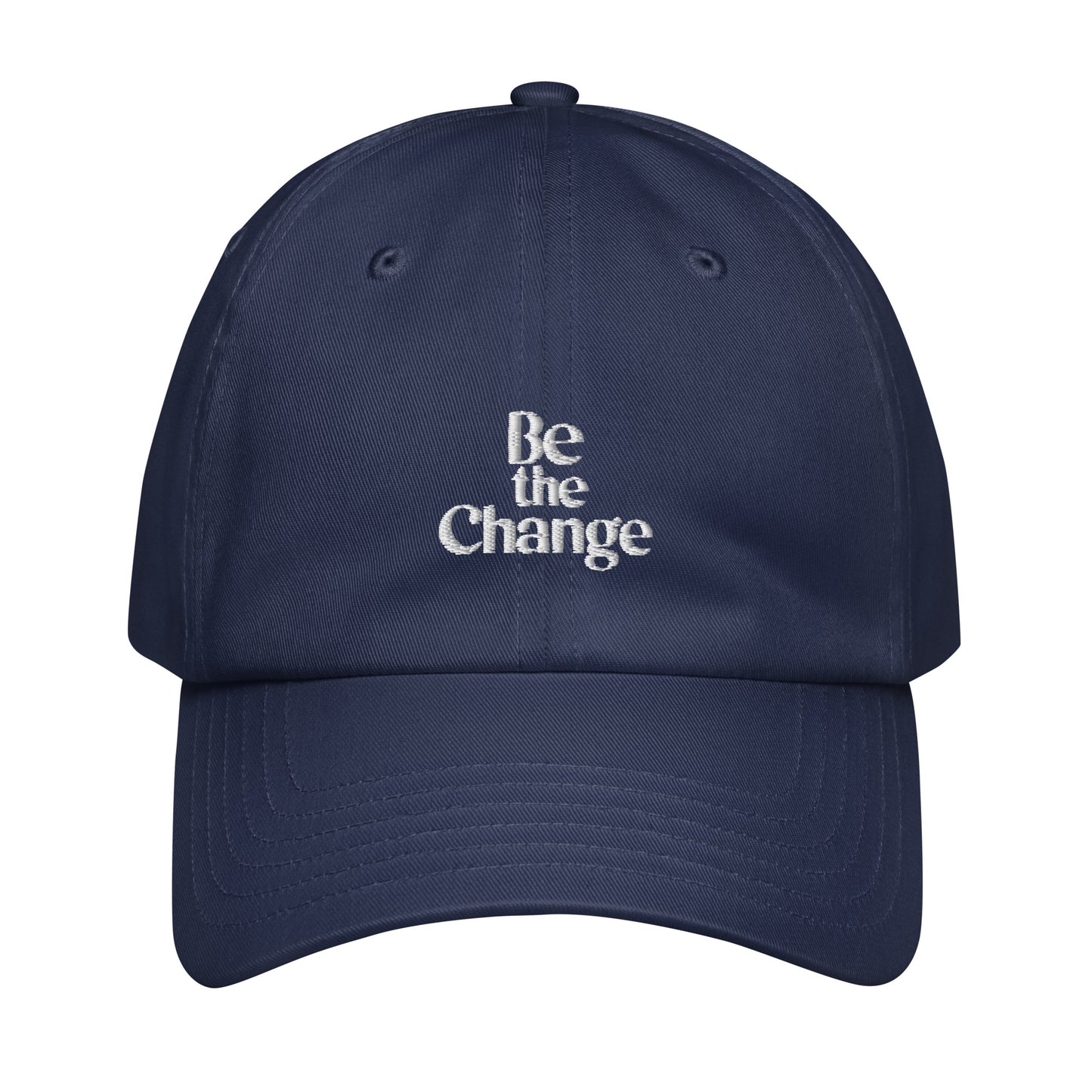 Be the change Under Armour® dad hat (Dark variant)