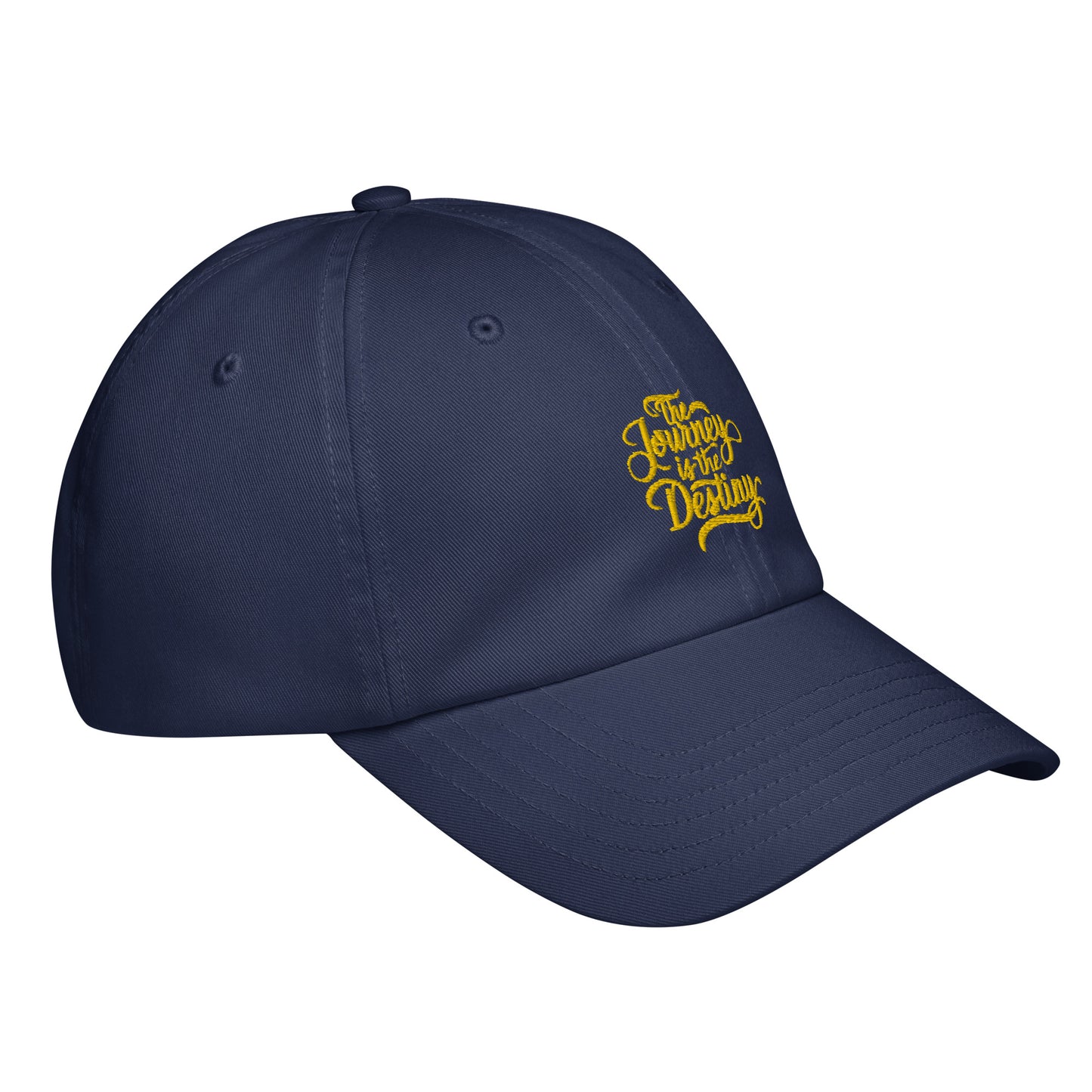The Journey is the destiny Under Armour® dad hat (Dark variant)