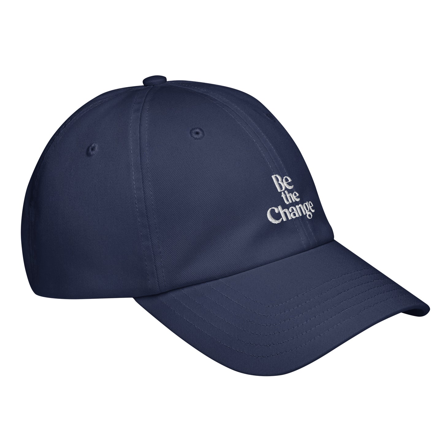 Be the change Under Armour® dad hat (Dark variant)