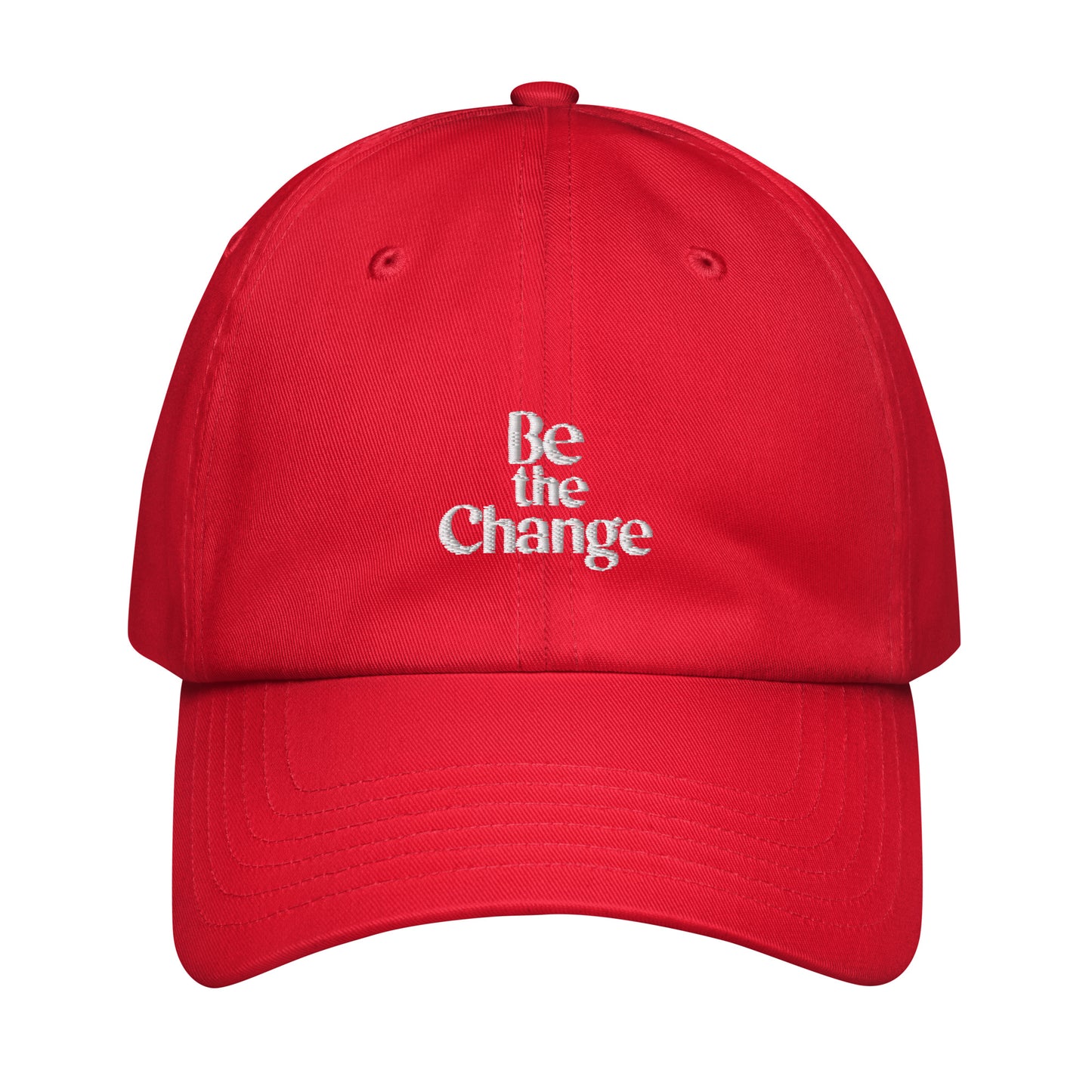 Be the change Under Armour® dad hat (Dark variant)