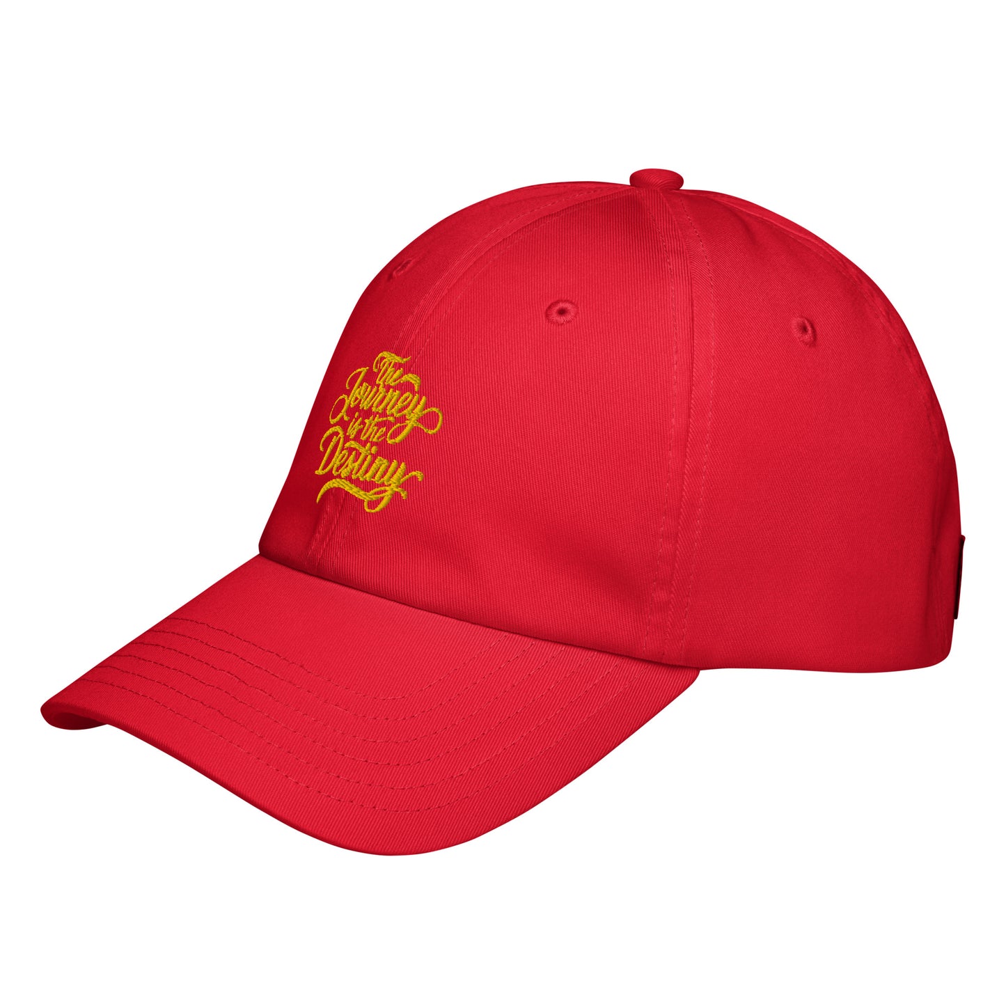 The Journey is the destiny Under Armour® dad hat (Dark variant)