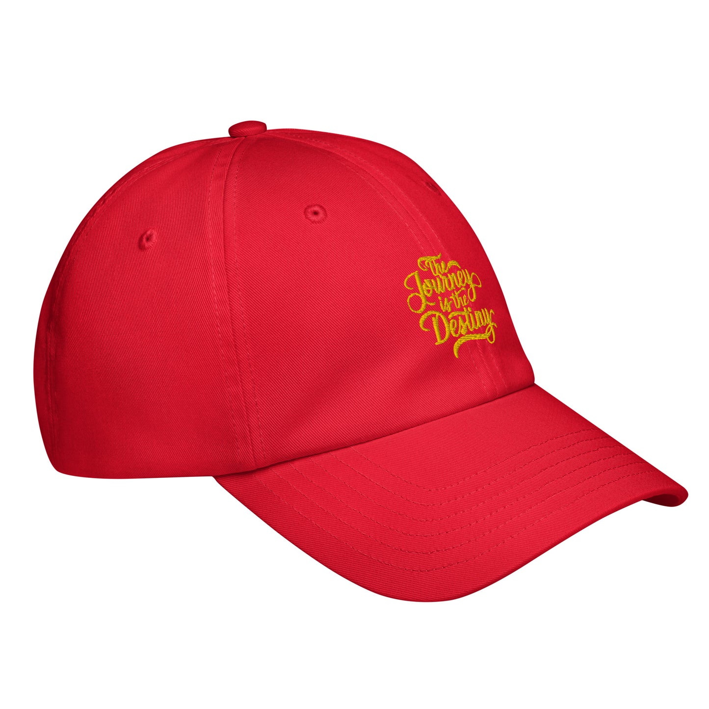 The Journey is the destiny Under Armour® dad hat (Dark variant)