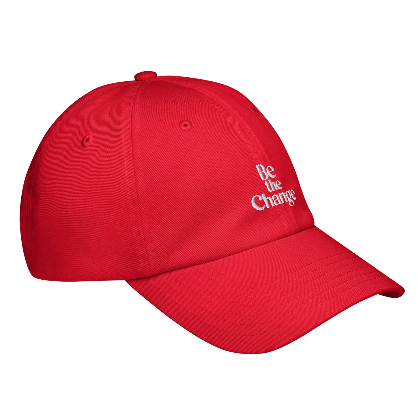 Be the change Under Armour® dad hat (Dark variant)