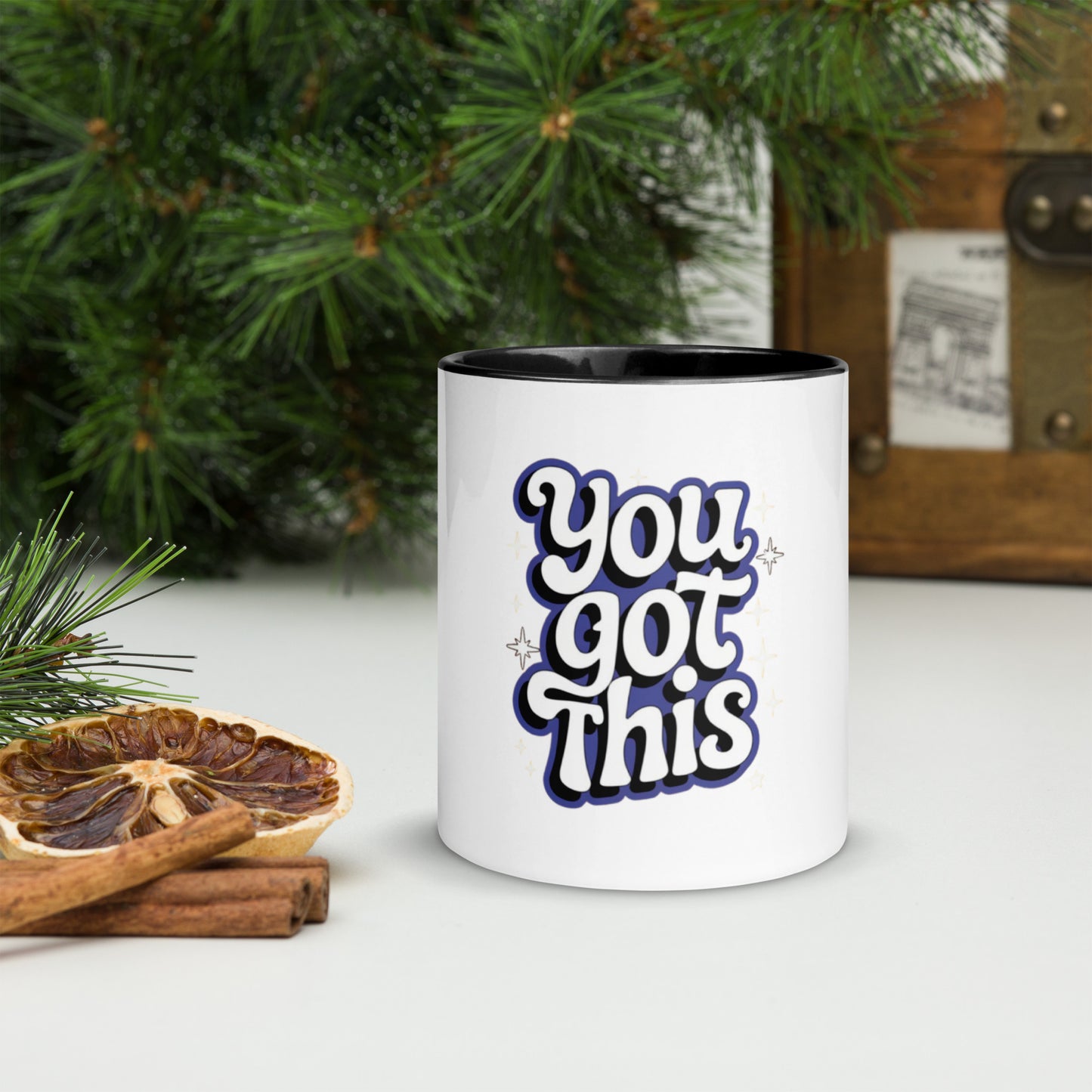 You got this Mug with Color Inside