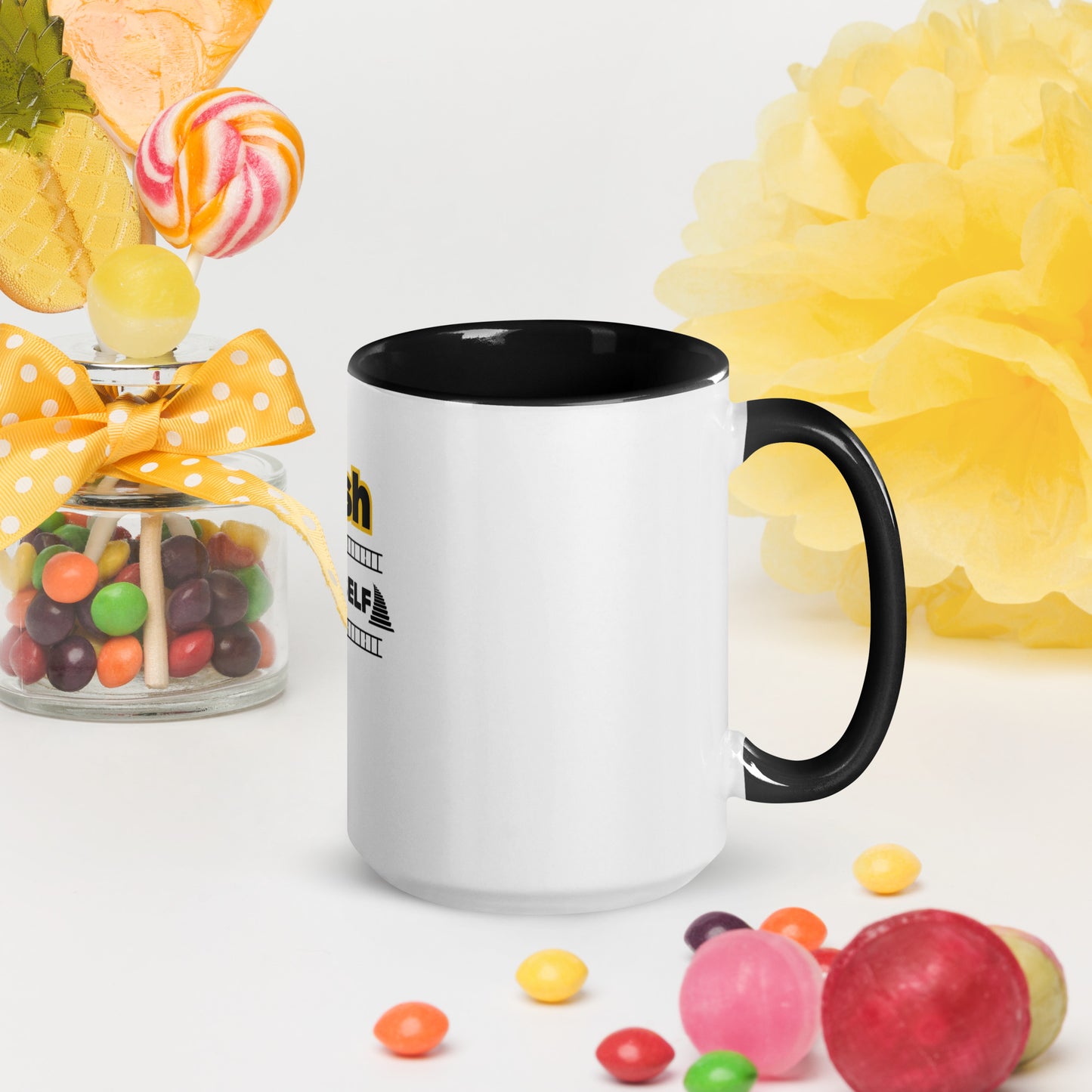 Push yourself Mug with Color Inside