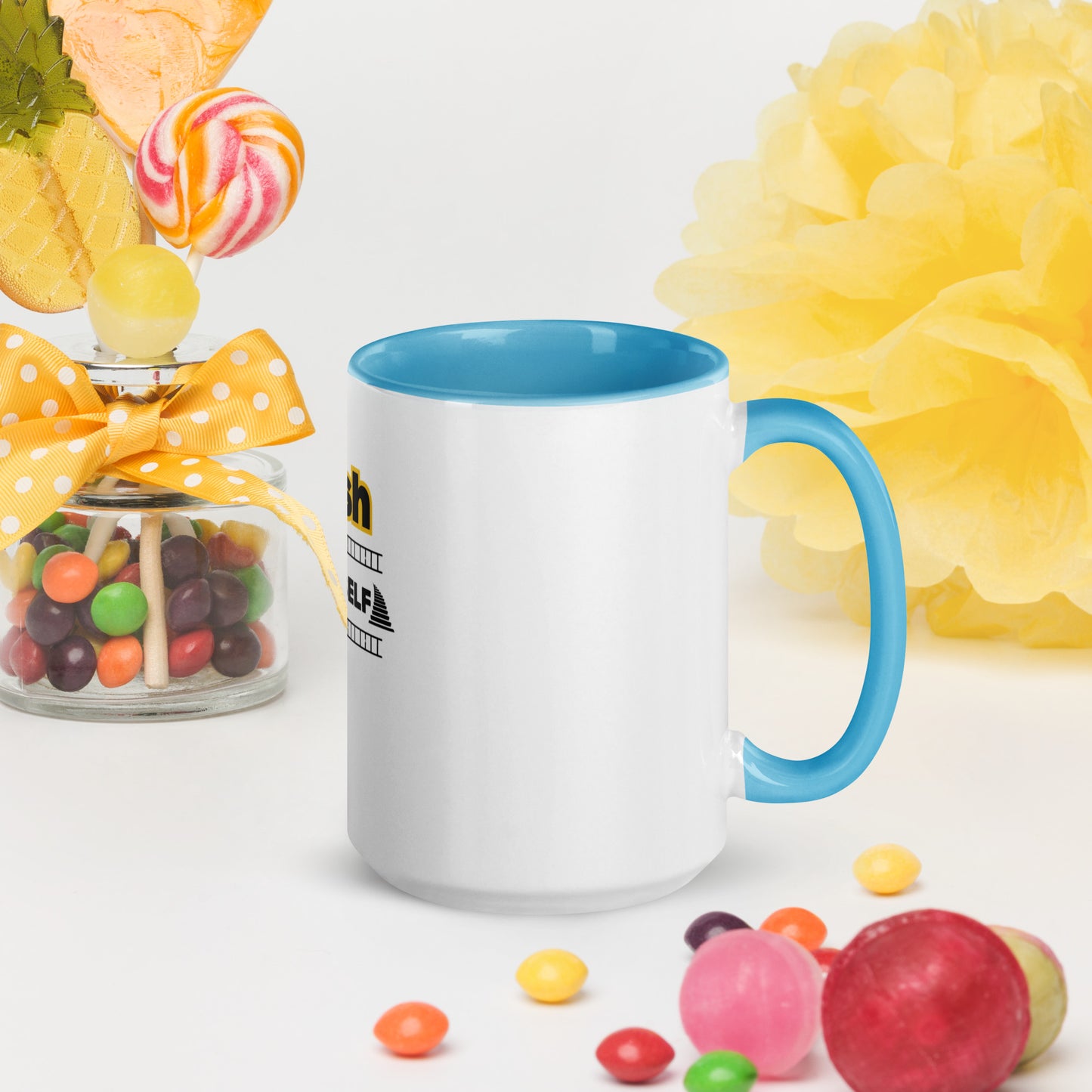 Push yourself Mug with Color Inside