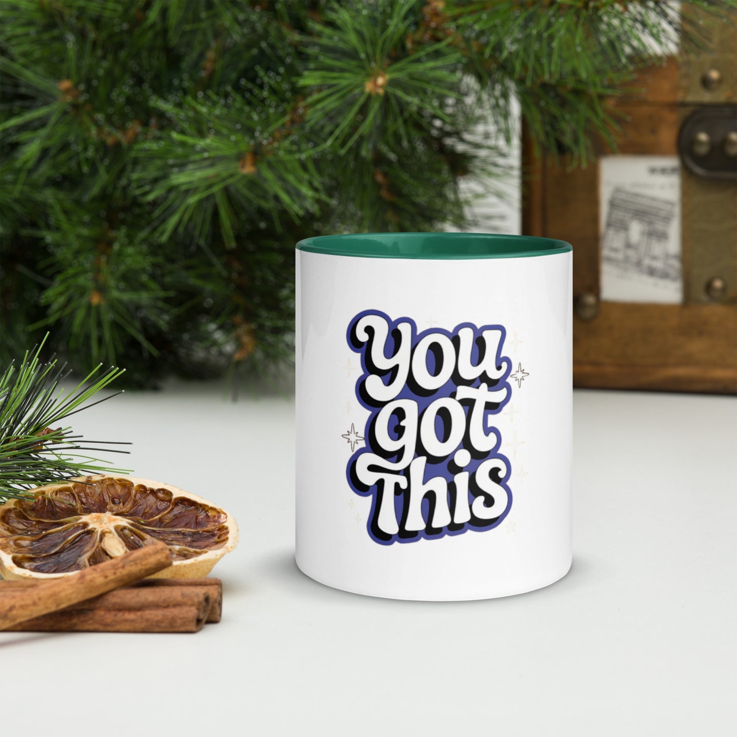 You got this Mug with Color Inside