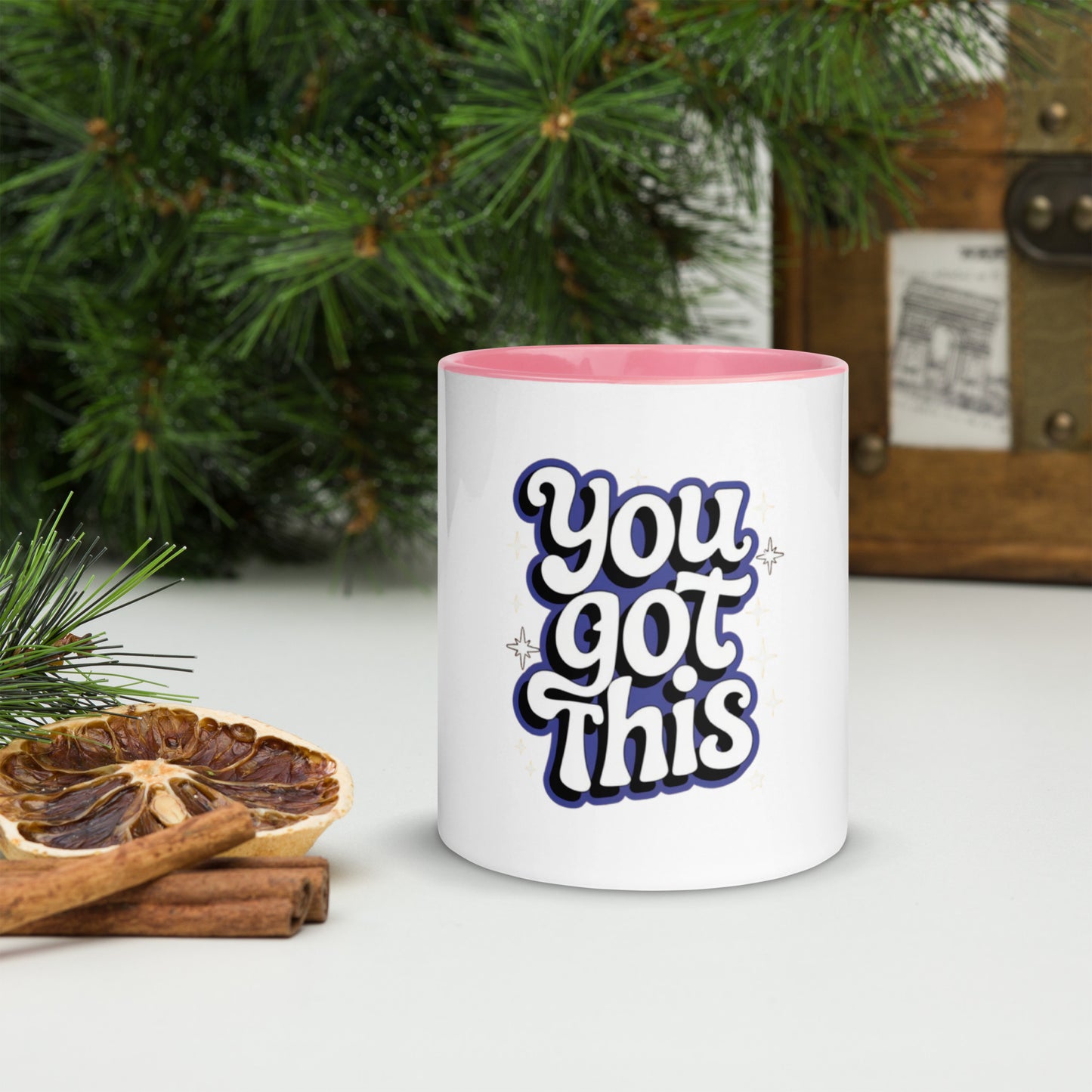 You got this Mug with Color Inside