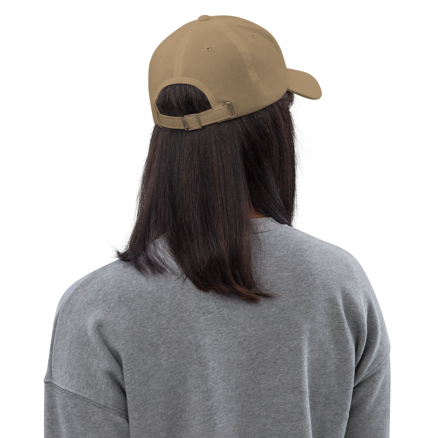 Collect moments not things Dad hat (Light variant)