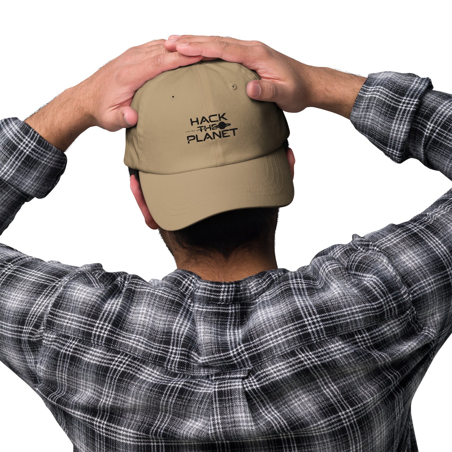 Hack the planet Dad hat (Variant 2)