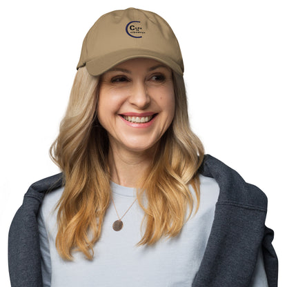 Code is Poetry Dad hat (Light Variant)