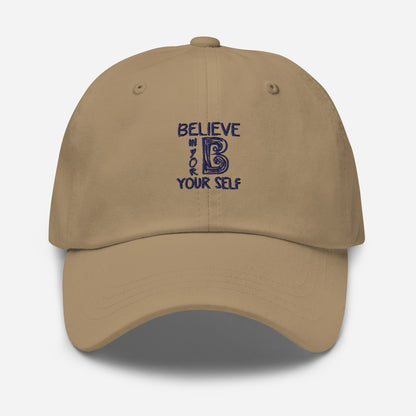 Be in yourself Dad hat (Light Variant)