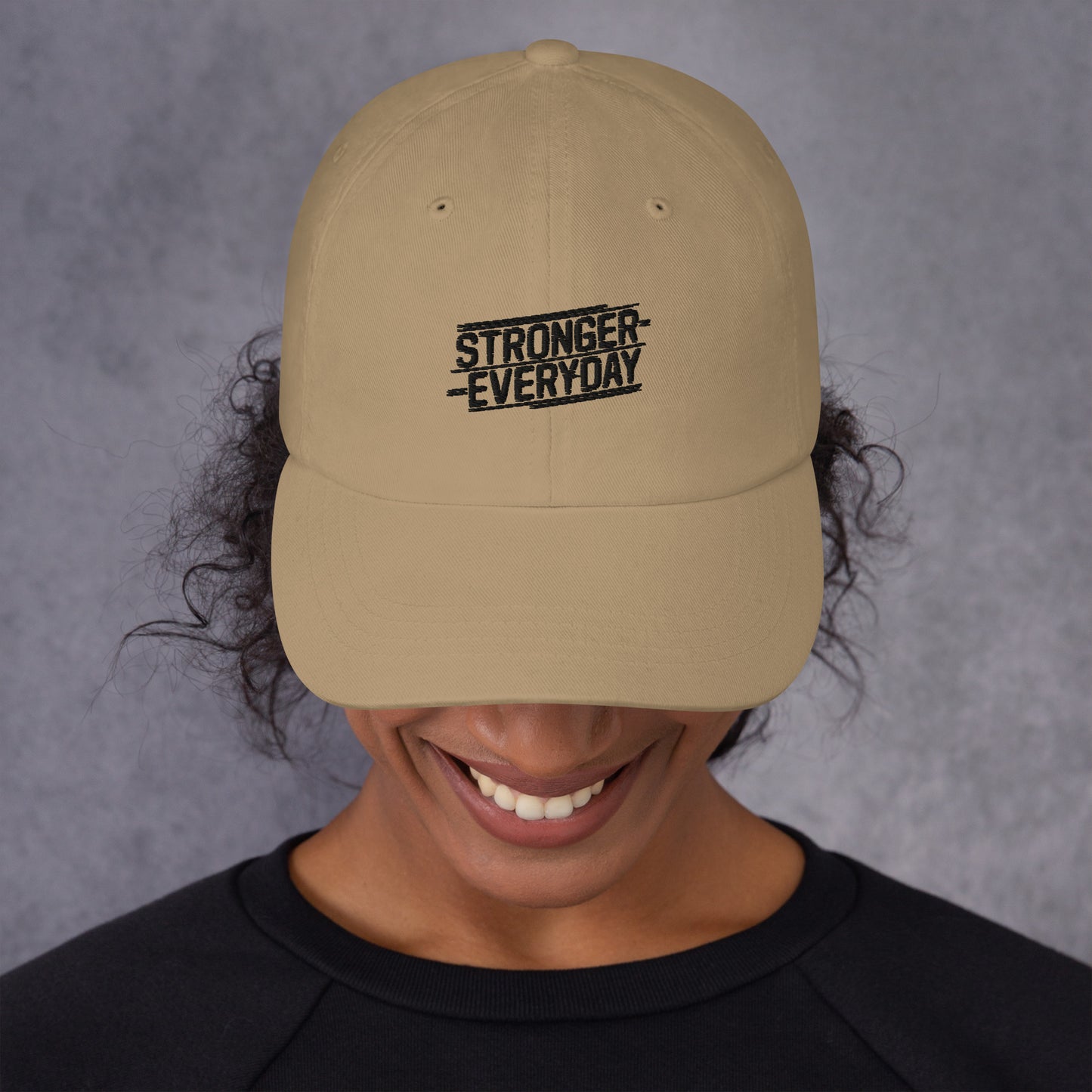 Stronger Everyday Dad hat (Light Variant)