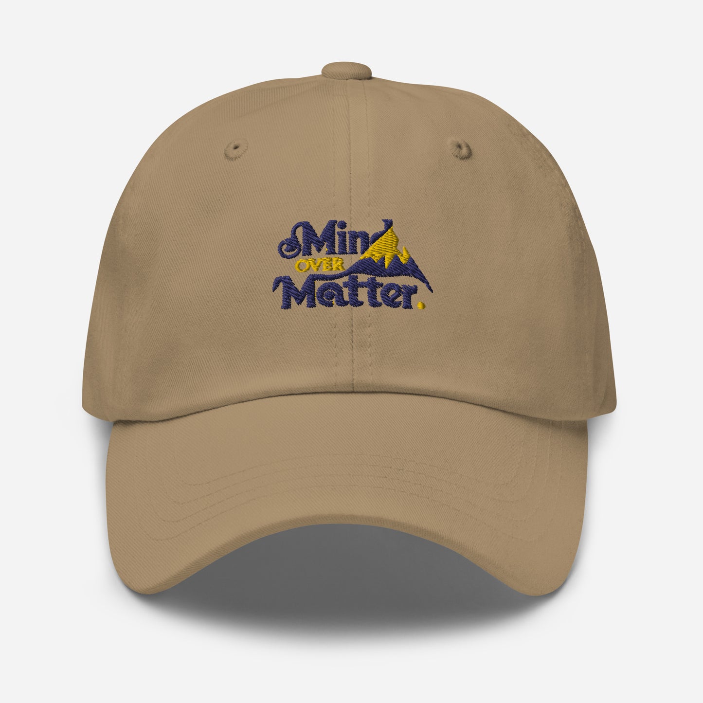 Mind over matter Dad hat (Light Variant)