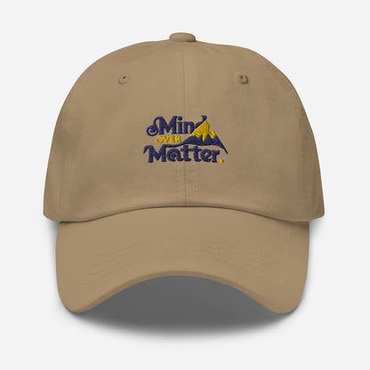 Mind over matter Dad hat (Light Variant)