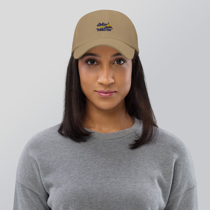 Mind over matter Dad hat (Light Variant)