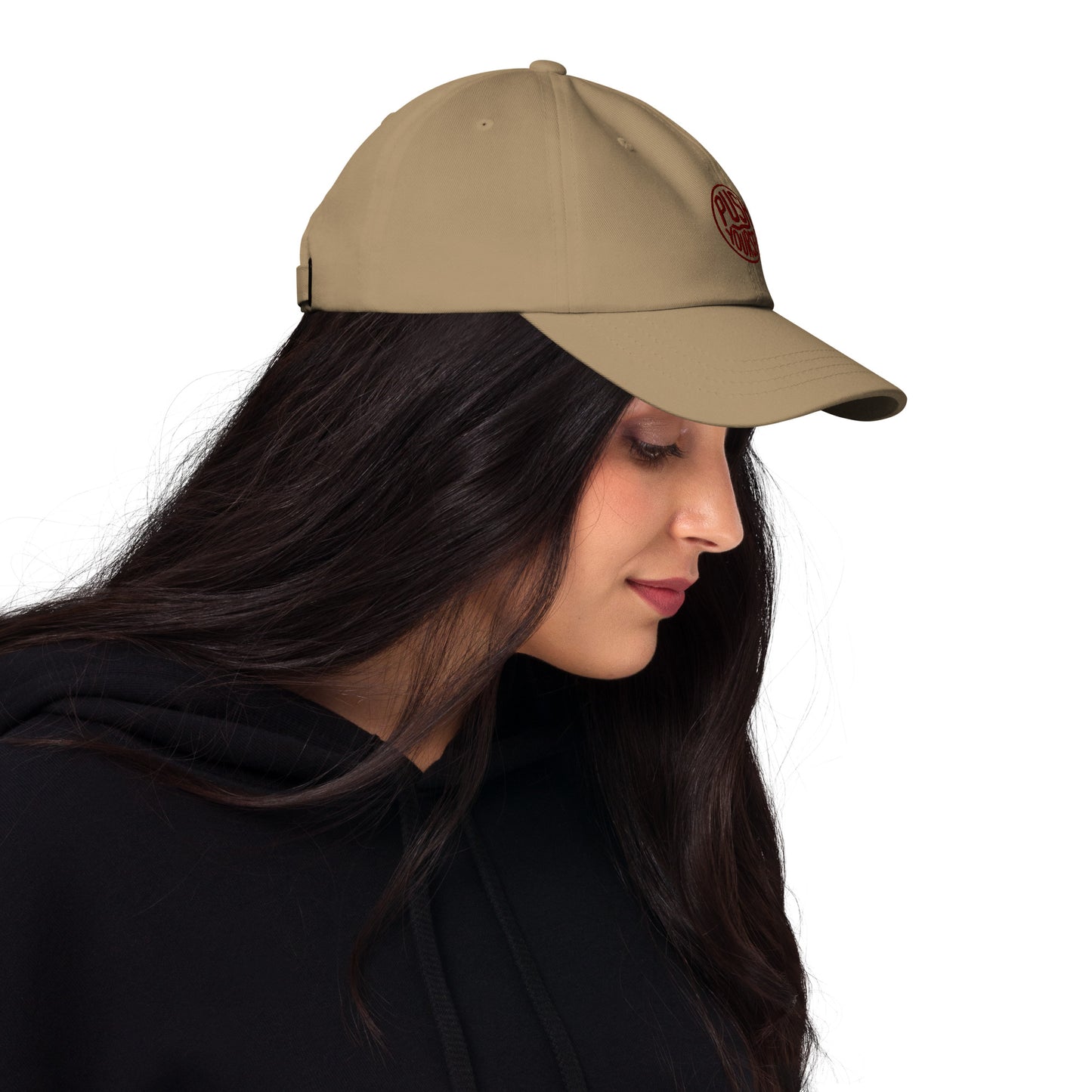 Push yourself Dad hat (Light variant)