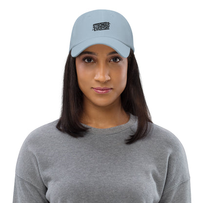 Stronger Everyday Dad hat (Light Variant)