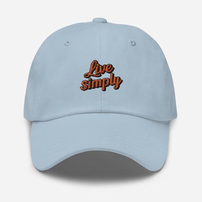 Live simply Dad hat (Light variant)