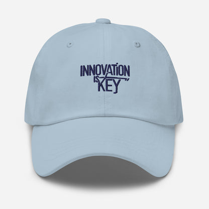 Innovation is key Dad hat (Light Variant)