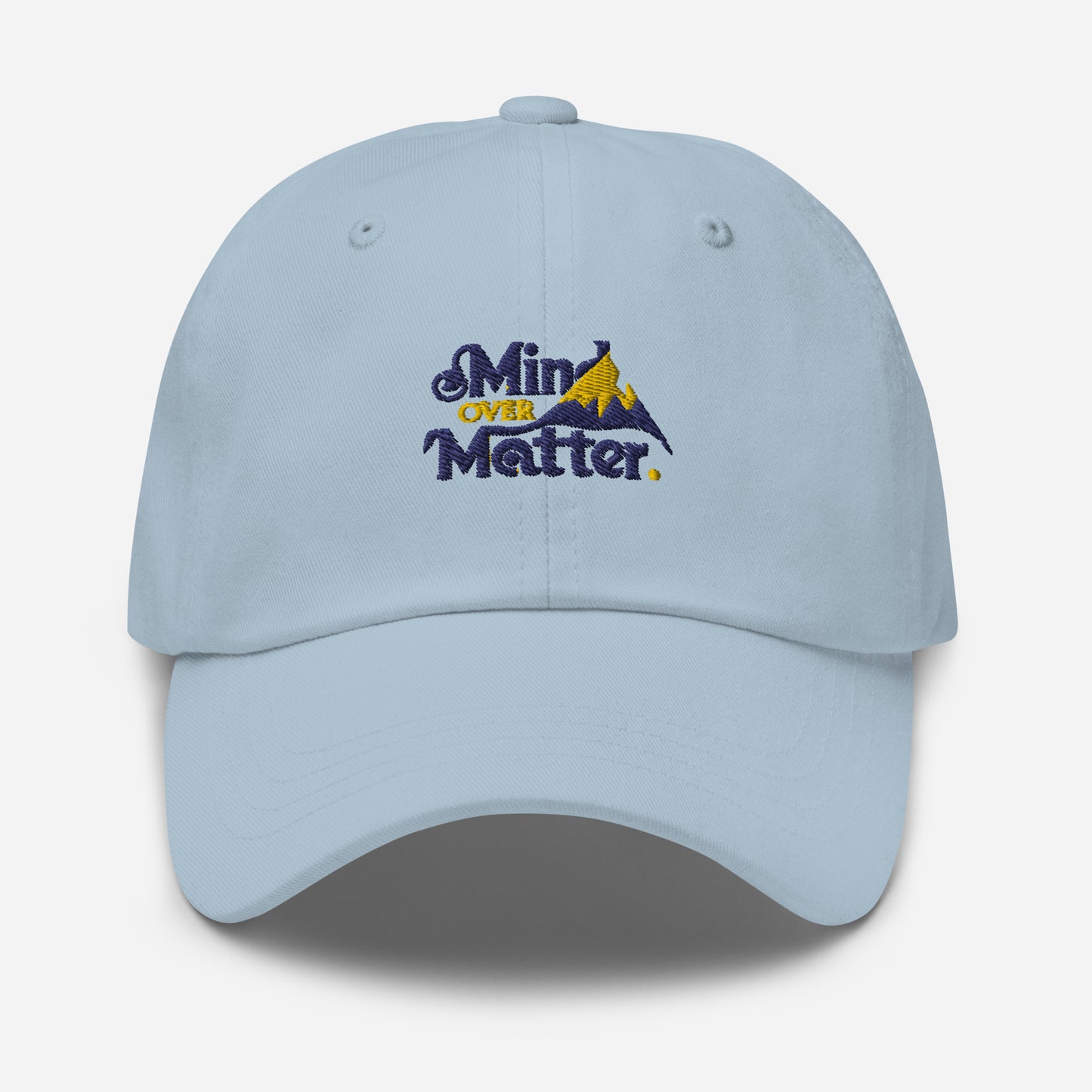 Mind over matter Dad hat (Light Variant)