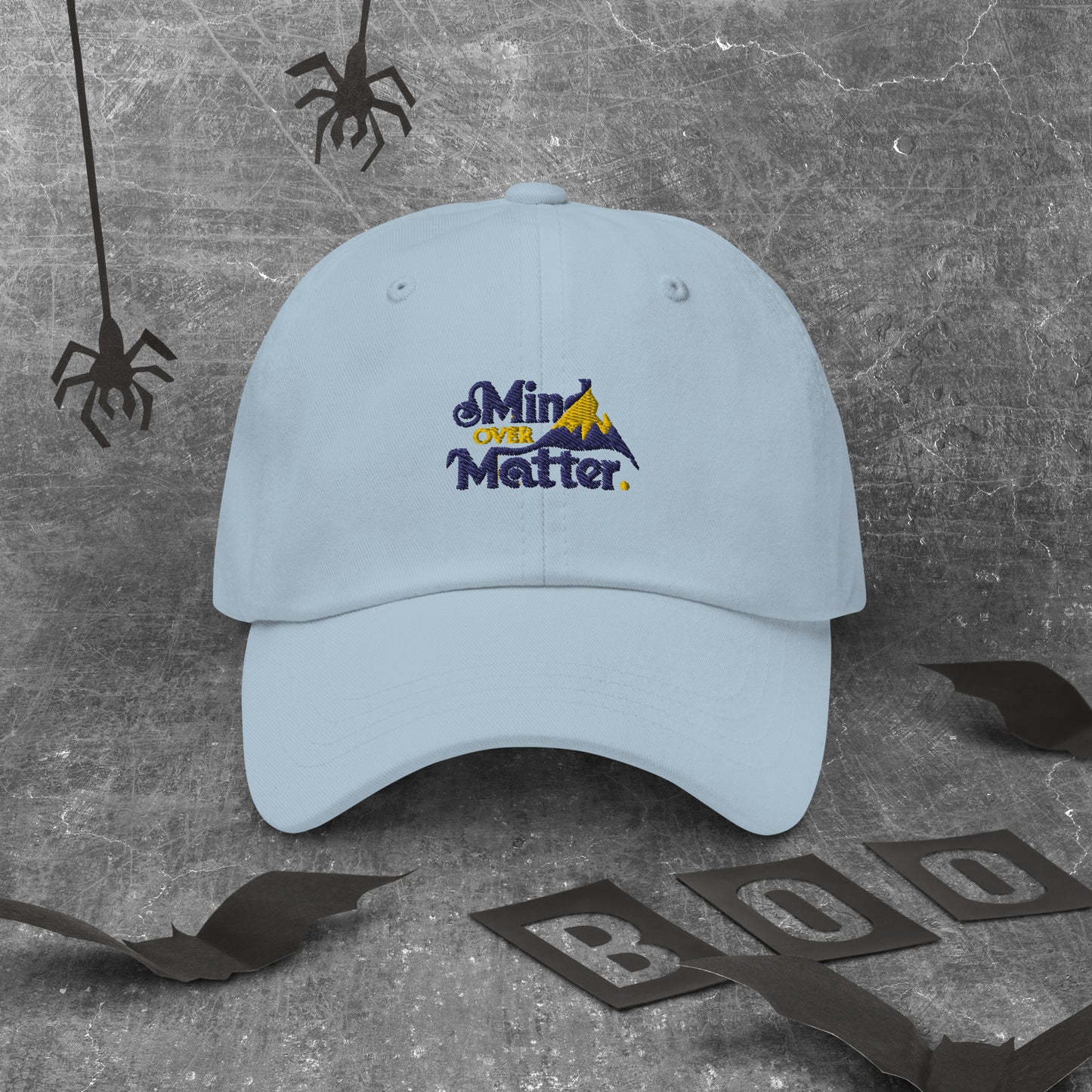 Mind over matter Dad hat (Light Variant)