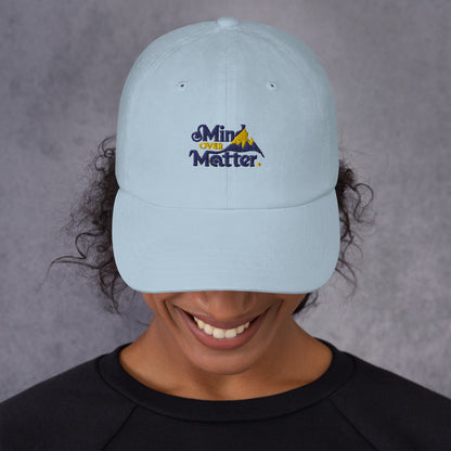 Mind over matter Dad hat (Light Variant)