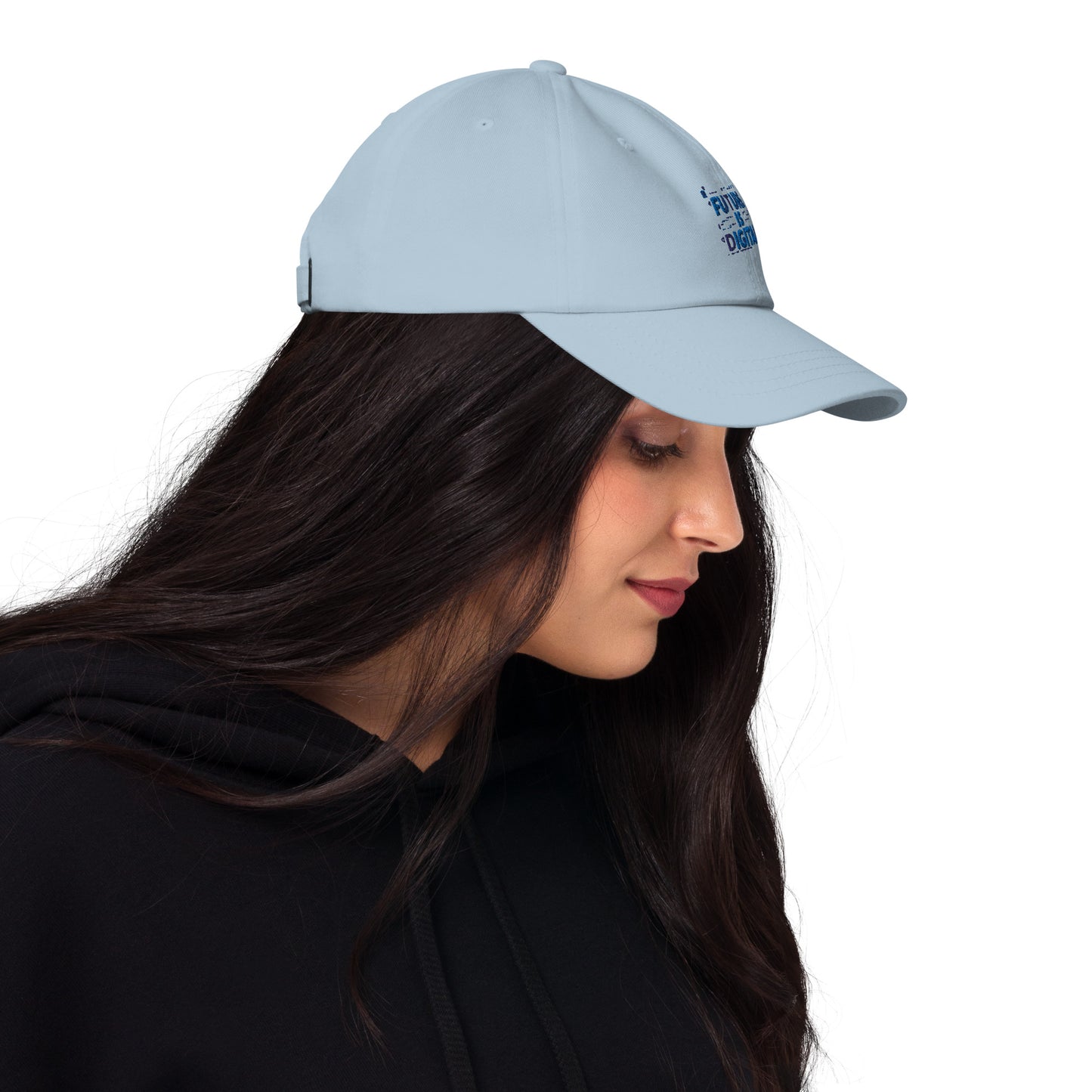 Future is digital Dad hat (Light Variant)