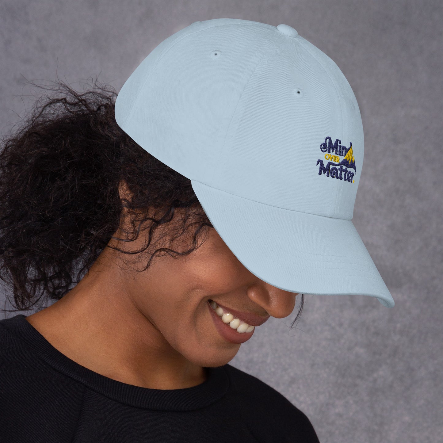 Mind over matter Dad hat (Light Variant)