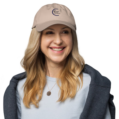 Code is Poetry Dad hat (Light Variant)