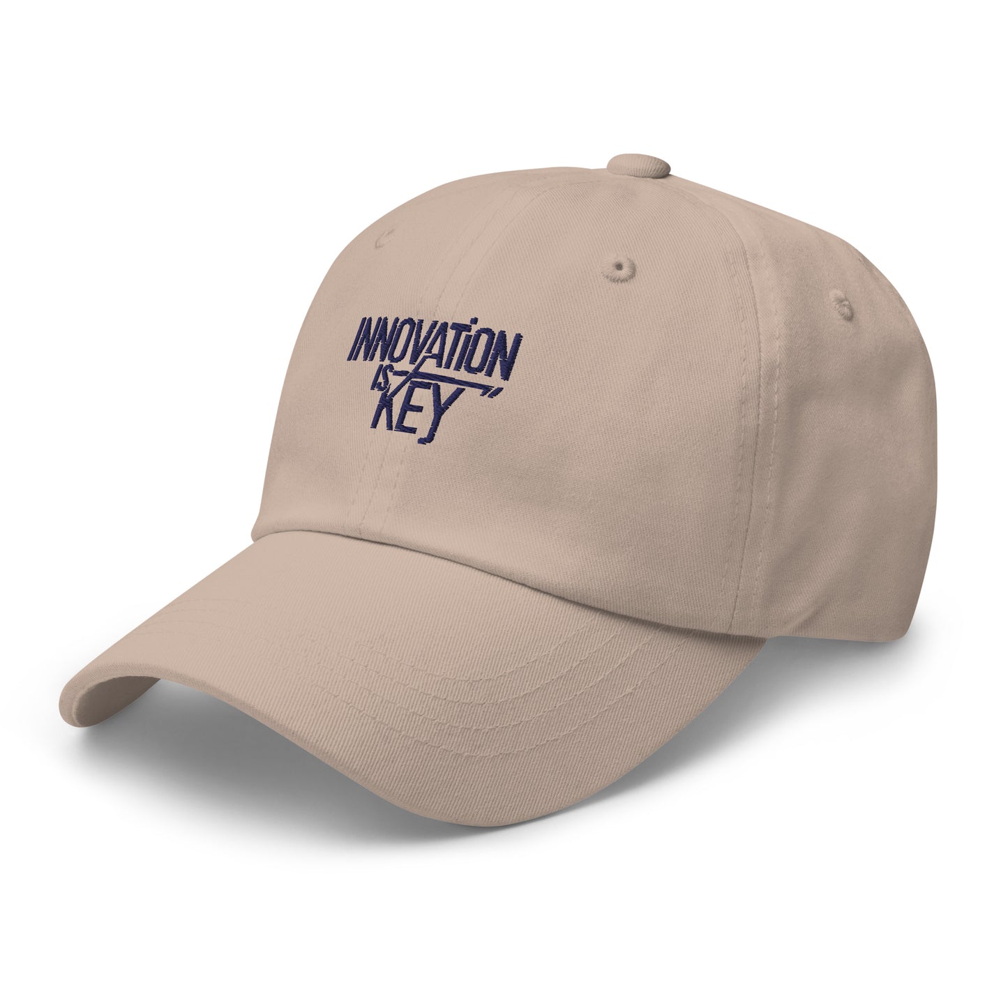 Innovation is key Dad hat (Light Variant)