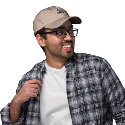Fitness is a lifestyle Dad hat (Light variant)
