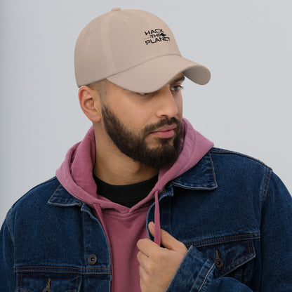 Hack the planet Dad hat (Variant 2)