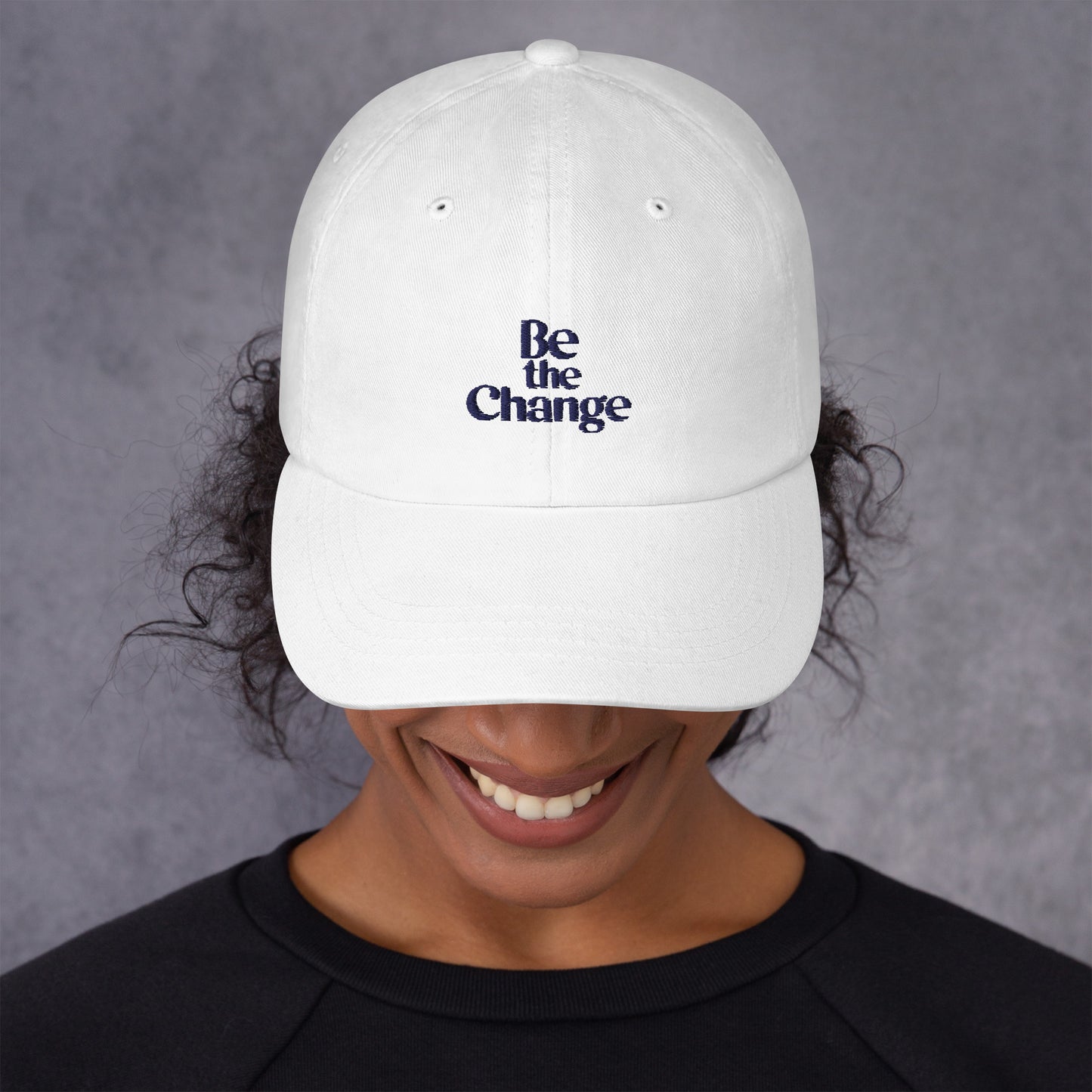 Be the change Dad hat (Light Variant)