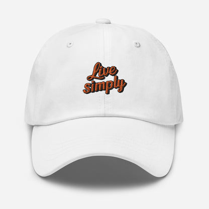 Live simply Dad hat (Light variant)
