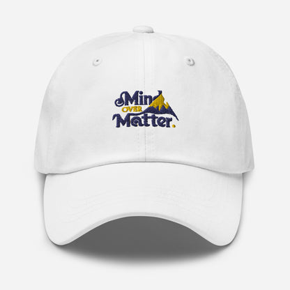 Mind over matter Dad hat (Light Variant)