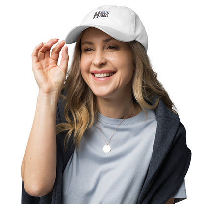 Hustle hard Dad hat (Light Variant)