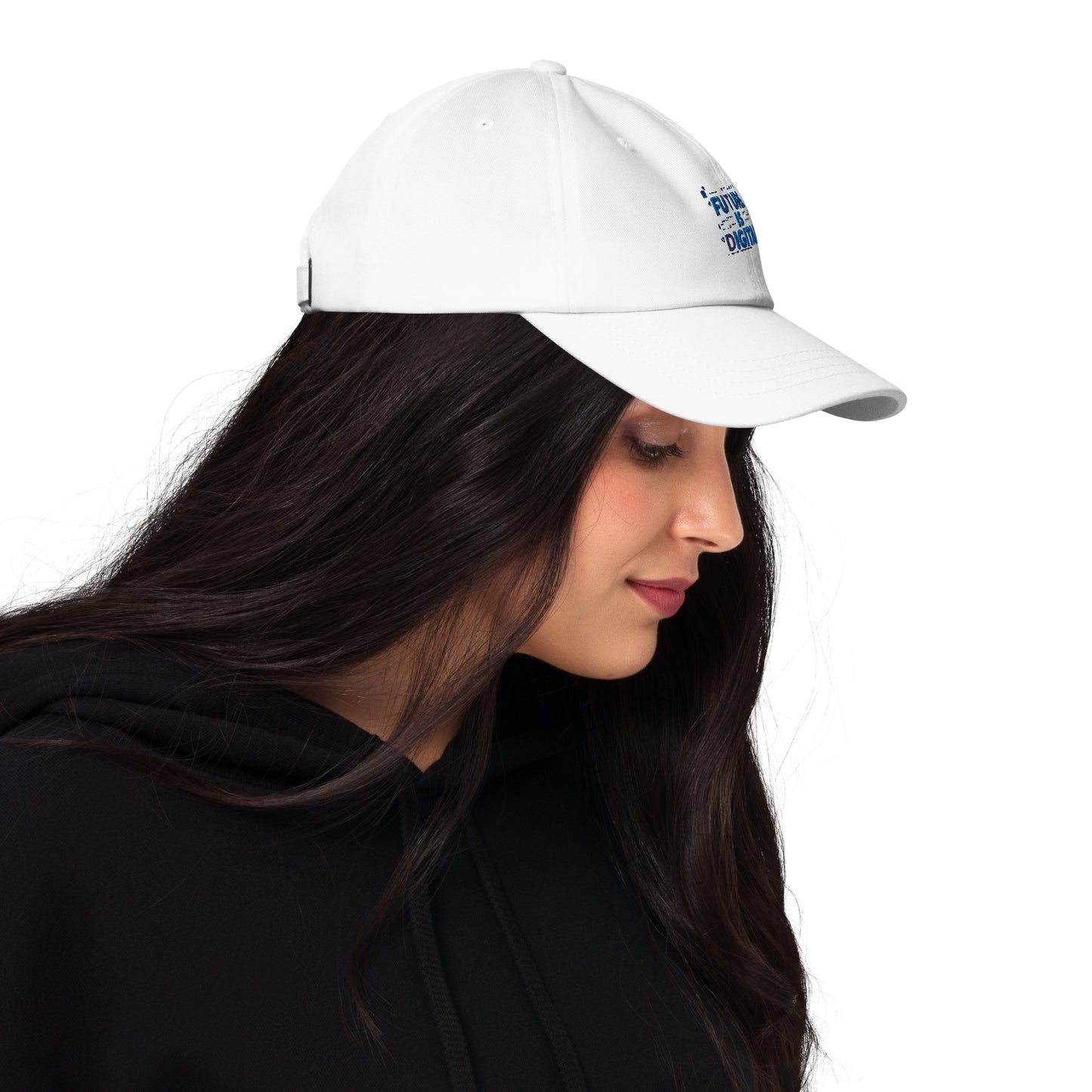 Future is digital Dad hat (Light Variant)