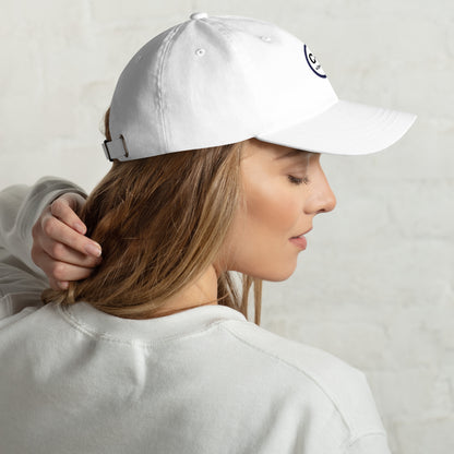 Code is Poetry Dad hat (Light Variant)